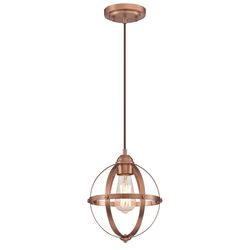 Westinghouse Stella Mira Washed Copper 1 lights Mini Pendant Light