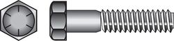 HILLMAN 1/2 in. D X 3-1/2 in. L Heat Treated Steel Hex Head Cap Screw 25 pk
