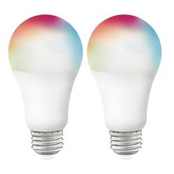 Satco Starfish A19 E26 (Medium) Smart-Enabled LED Bulb Tunable White/Color Changing 60 Watt Equivale