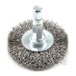 Forney 1-1/2 in. Crimped Wire Wheel Brush Metal 6000 rpm 1 pc