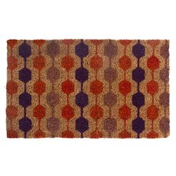 Entryways 18 in. W X 30 in. L Natural Mod Autumn Coir Door Mat