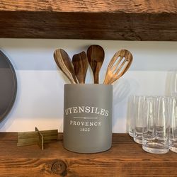 Ironwood Brown Wood Spoon Set