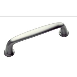 Amerock Kane & Crosley Collection Transitional Arch Cabinet Pull 3-3/4 in. Satin Nickel Silver 1 pk