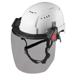 Milwaukee Bolt Anti-Fog PPE Face Shield Gray Lens Black Frame 1 pk