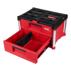 Milwaukee Packout 12.6 in. W X 4.9 in. H X 1.2 in. D Drawer Dividers Plastic Black