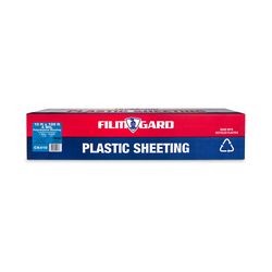 Film-Gard Plastic Sheeting 4 mil X 10 ft. W X 100 ft. L Polyethylene Clear 1 pk