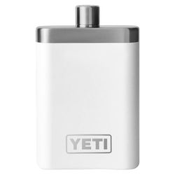 YETI 7 oz White Stainless Steel Single Wall Flask
