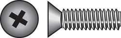 HILLMAN No. 1/4-20 Ga. X 1-1/2 in. L Phillips Flat Head Zinc-Plated Steel Machine Screws 100 pk