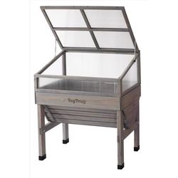 VegTrug Cold Frame Gray 41 in. W X 30 in. D X 18 in. H Greenhouse