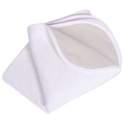 Carex Health Brands White Washable Chair Pad 1 pk