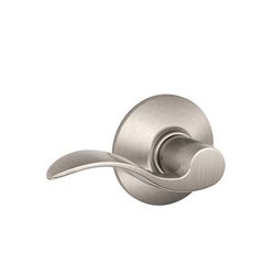 Schlage Accent Satin Nickel Passage Lever