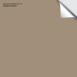 Benjamin Moore Alexandria Beige Peel & Stick Color Sample HC-77