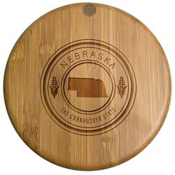Totally Bamboo Nebraska State 6 oz Brown Salt Box 1 pk