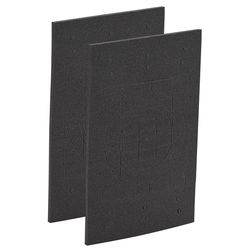 Sigma Engineered Solutions Rectangle Cross Linked Polyethylene Foam 1 gang 4.75 in. H X 3 in. W Repl