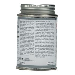 Weld-On C-65 Clear Cleaner For CPVC/PVC 4 fl. oz.
