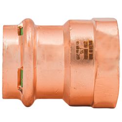 QuickFitting 1 in. Press in. FNPT in. Copper Adapter