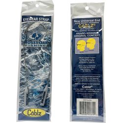Cablz Glasses Retainer Steel Fishing Grey