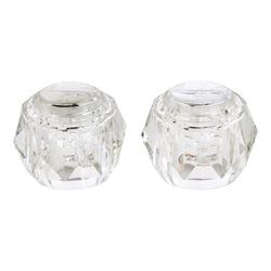 Ace For Delta Delex Clear Bathroom, Tub and Shower Faucet Handles
