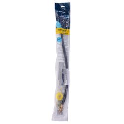 Eastman 1/2 in. MIP in. X 1/2 in. D MIP 24 in. Stainless Steel Installation Kit