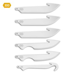 Outdoor Edge Stainless Steel Replacement Blade Set 3 in. L 6 each