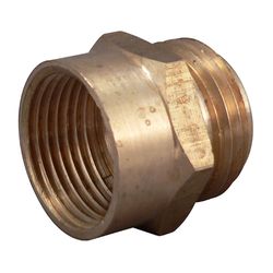 Plumb Pak Brass 3/4 in. D X 3/4 in. D Hose Adapter 1 pk