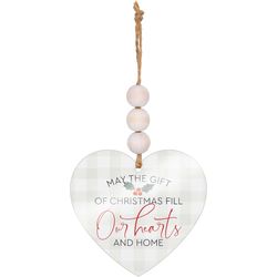 P. Graham Dunn Multicolored May the Gift of Christmas Fill Our Hearts and Home Sign 3.25 in.