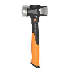 Fiskars IsoCore 3 lb Steel Club Hammer 11 in. Steel Handle