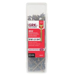 GRK Fasteners 5/16 in. in. X 2-3/4 in. L Star Hex Head W-Cut Structural Screws