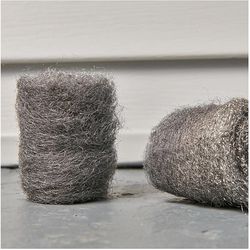 Brillo Strip & Shine Heavy Duty Steel Wool Pads For All Purpose 6 pc