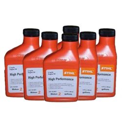 STIHL High Performance 2-Cycle Engine Oil 5.2 oz 6 pk