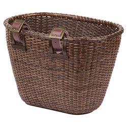 Retrospec Wire Toto Basket 5 lb Dark Stain
