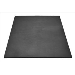 Red Barn 36 in. W X 48 in. L Black Rubber Utility Mat