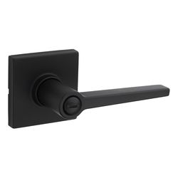 Kwikset Safe Lock Daylon Iron Black Privacy Lever