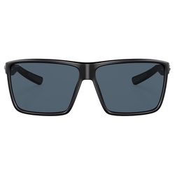 Costa Rincon Sunglasses Black Frame Gray Lens Polarized Blue Light Blocking