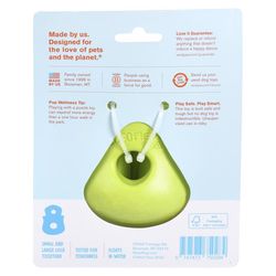 West Paw Zogoflex For Dog Green Plastic Toppl Pet Toy Large 1 pk