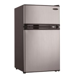 Danby 3.1 ft³ Silver Stainless Steel Mini Refrigerator 120 W
