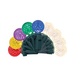 Celebrations LED G12 Multicolored/Warm White 5 ct Replacement Christmas Light Bulbs