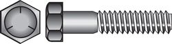 HILLMAN 1 in. D X 5 in. L Heat Treated Zinc Steel Hex Head Cap Screw 1 pk