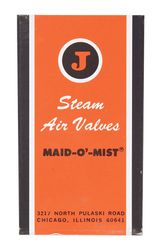 Jacobus Jacobus 1/8 in. Straight Connection Chromed Brass Straight Steam Vent