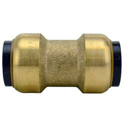 Apollo Tectite Push to Connect 3/4 in. PTC in to X 3/4 in. D PTC Brass Coupling