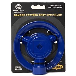 Quality Valve and Sprinkler Zinc Ring Base Spot Sprinkler 900 sq ft 1 pk