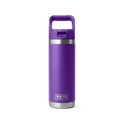 YETI Rambler 18 oz Pace Purple BPA Free Bottle with Straw Cap