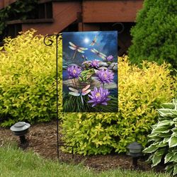 Briarwood Lane Garden Flag 12.5 in. H X 18 in. W