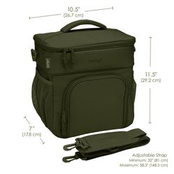 Bentgo Deluxe Olive Green Food Storage Bag 1 pk