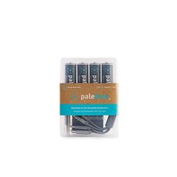 Pale Blue Earth AA Lithium Batteries 4 pk Carded