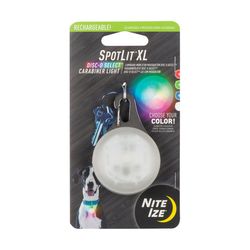Nite Ize SpotLit Polypropylene Multicolored Key Light Carabiner