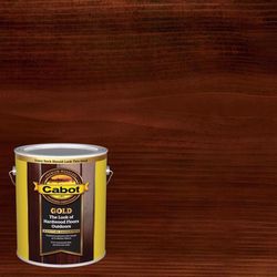 Cabot Gold Transparent Satin Moonlit Mahogany Oil-Based Alkyd Linseed Oil Wood Finish 1 gal