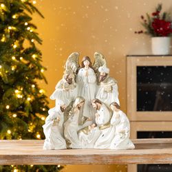 Glitzhome Figurine 13 in.