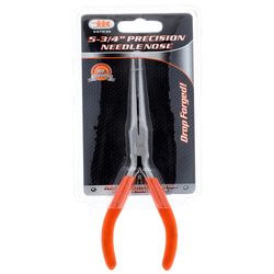 JMK Illinois Industrial Tool 5-3/4 in. Drop Forged Steel Precision Needle Nose Pliers