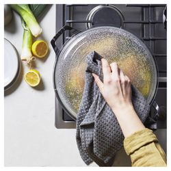 Staub Cast Iron Braiser With Lid 3.5 qt Gray